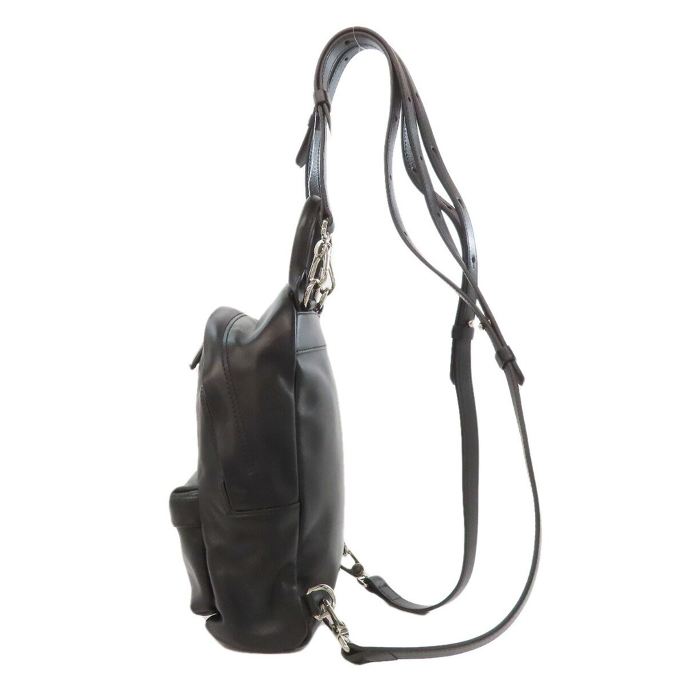 Givenchy Logo Backpack Daypack Leather - image 4